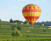 Survol des vignobles avec Beaune Montgolfière