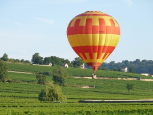 Survol des vignobles avec Beaune Montgolfière