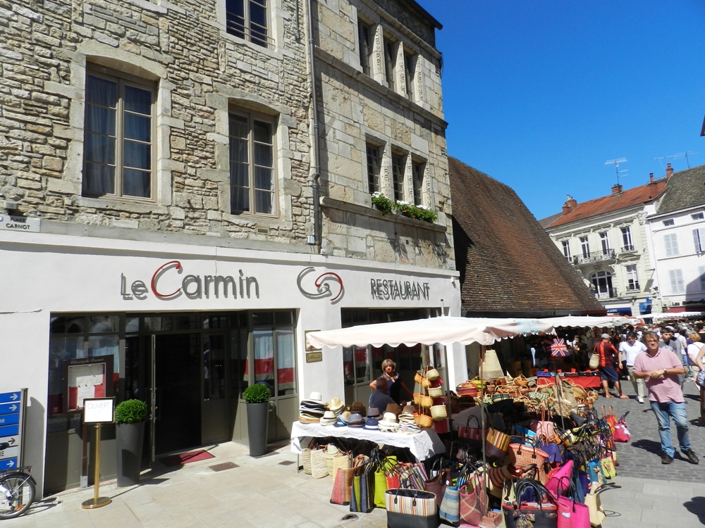Restaurant le Carmin, place Carnot, Beaune