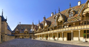 Cour intérieure des Hospices de Beaune