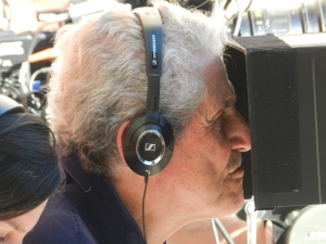 Claude de Lelouch tourne "Chacun sa vie" sur le marché de Beaune